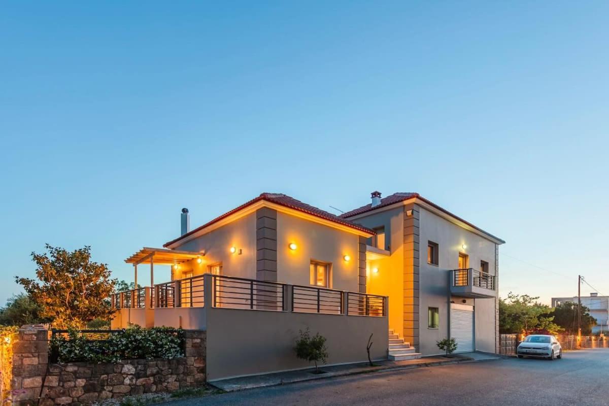 Navarino Captains Villa - Lux Private Pool Retreat 마라쏘폴리 외부 사진