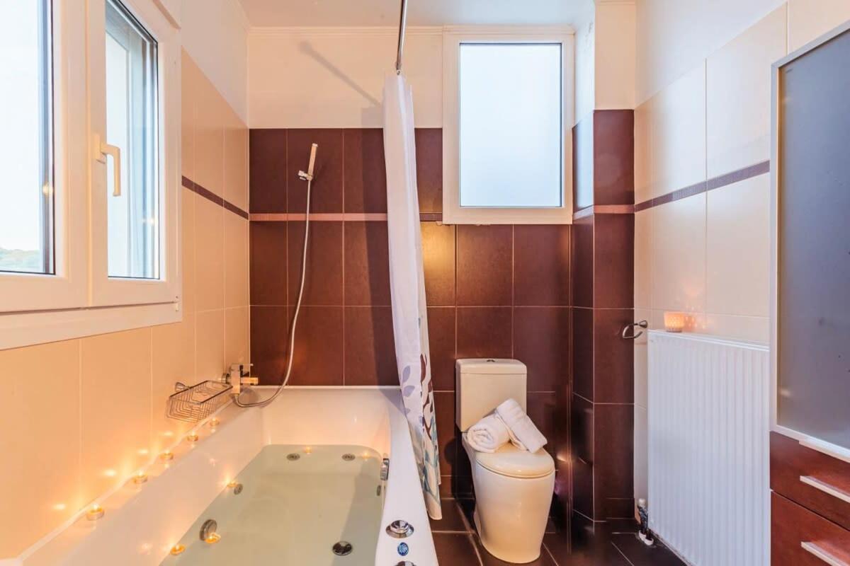 Navarino Captains Villa - Lux Private Pool Retreat 마라쏘폴리 외부 사진