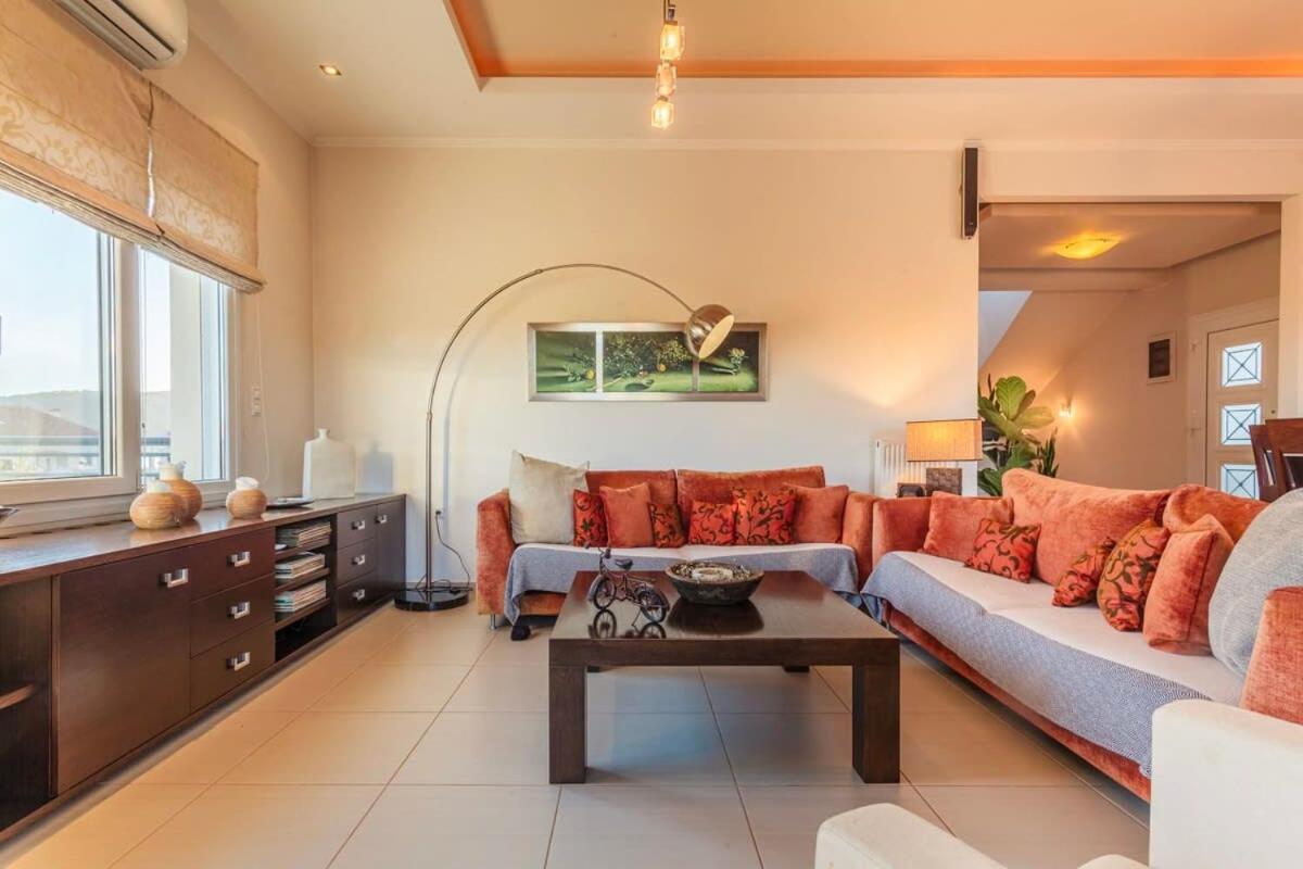 Navarino Captains Villa - Lux Private Pool Retreat 마라쏘폴리 외부 사진