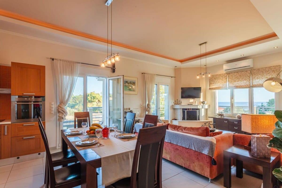 Navarino Captains Villa - Lux Private Pool Retreat 마라쏘폴리 외부 사진