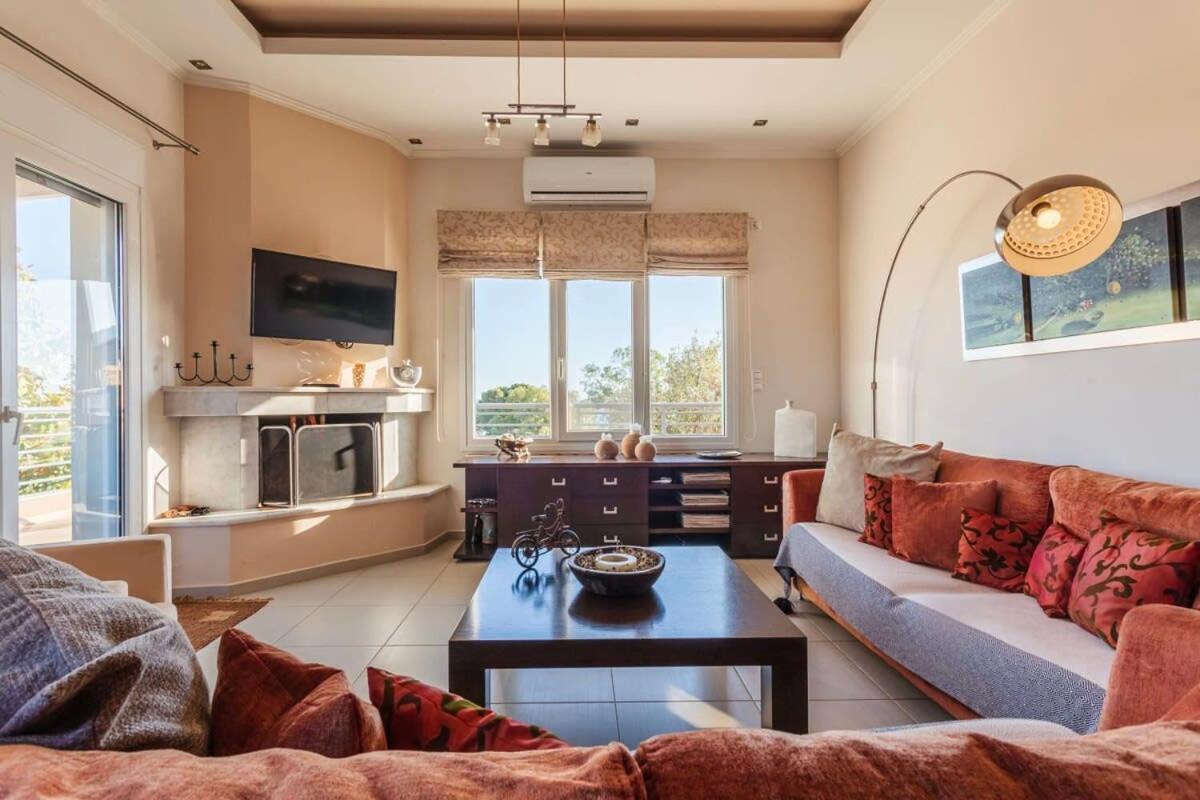 Navarino Captains Villa - Lux Private Pool Retreat 마라쏘폴리 외부 사진