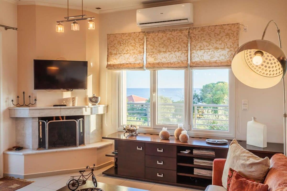 Navarino Captains Villa - Lux Private Pool Retreat 마라쏘폴리 외부 사진