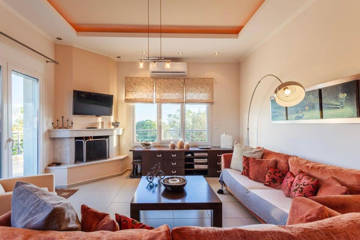 Navarino Captains Villa - Lux Private Pool Retreat 마라쏘폴리 외부 사진