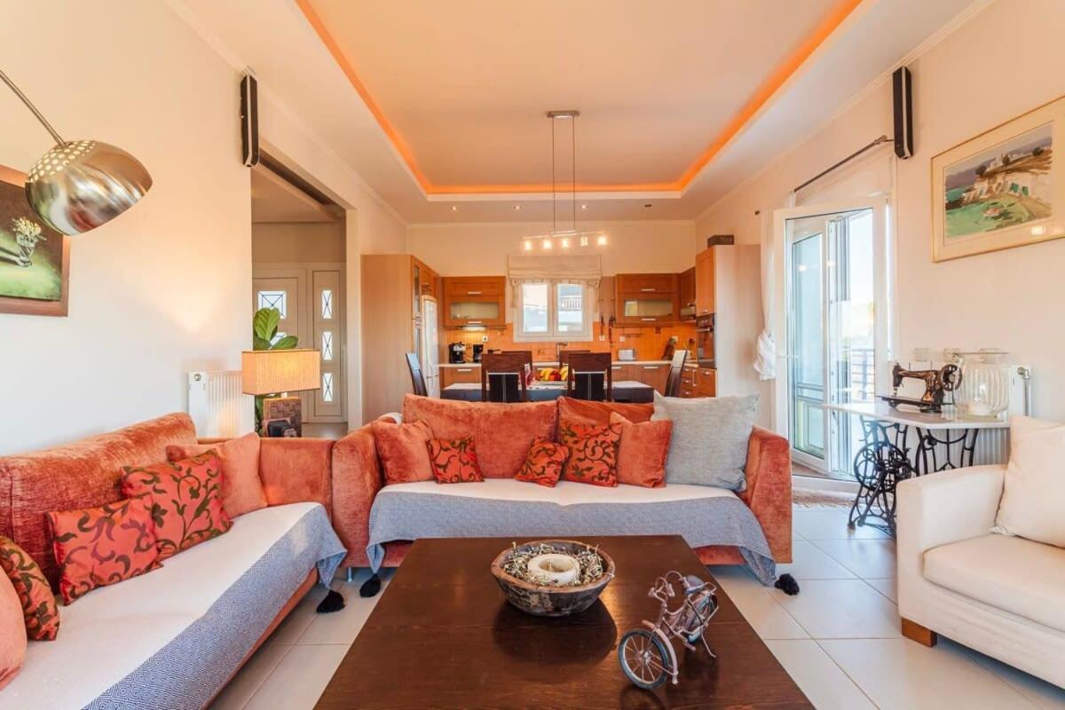 Navarino Captains Villa - Lux Private Pool Retreat 마라쏘폴리 외부 사진