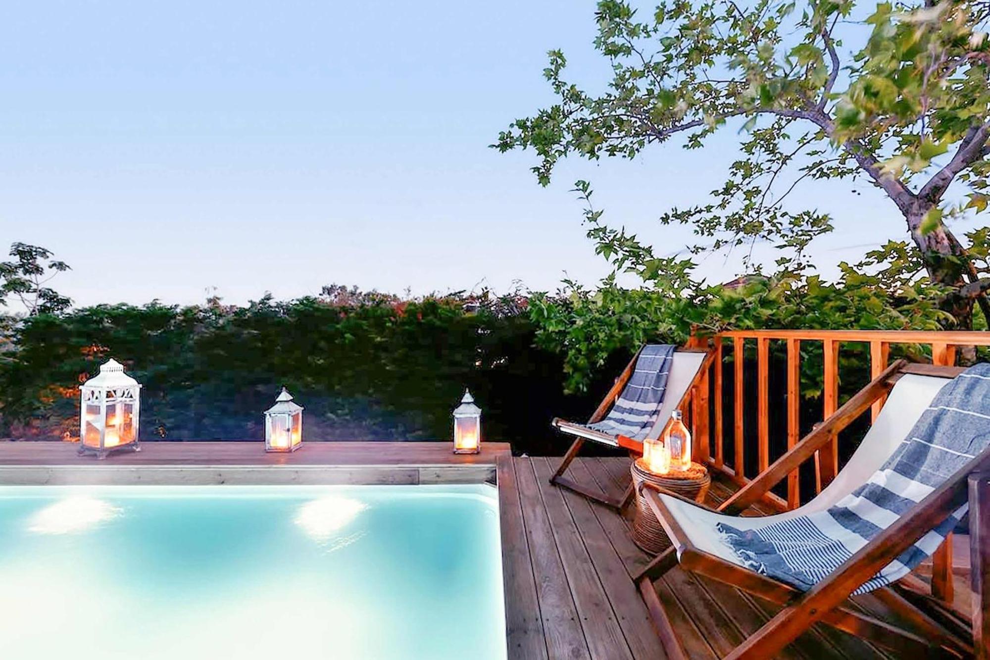 Navarino Captains Villa - Lux Private Pool Retreat 마라쏘폴리 외부 사진