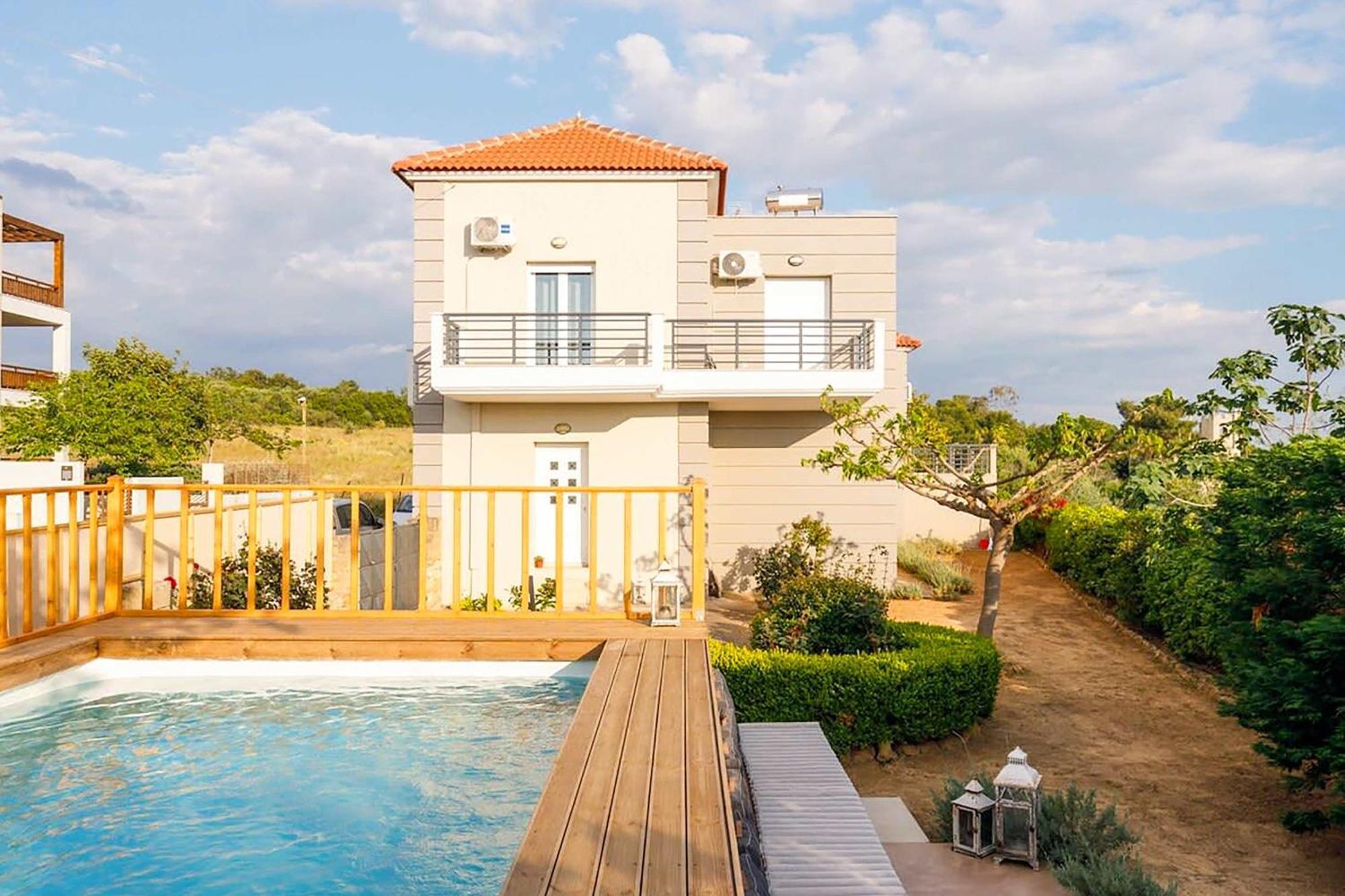 Navarino Captains Villa - Lux Private Pool Retreat 마라쏘폴리 외부 사진