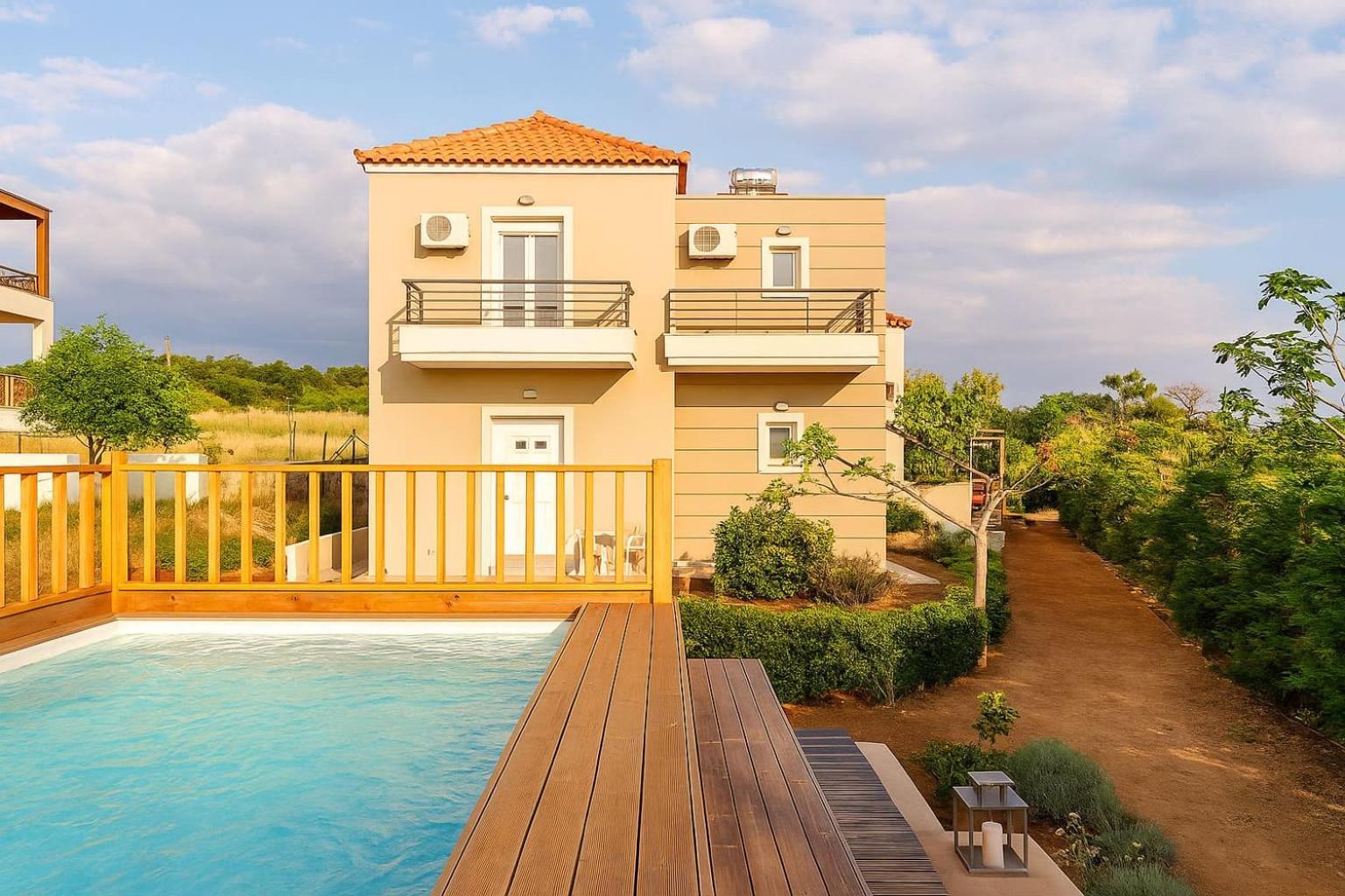Navarino Captains Villa - Lux Private Pool Retreat 마라쏘폴리 외부 사진